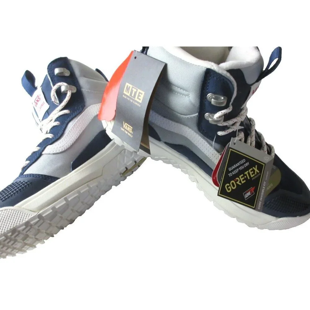 Vans Women's UltraRange Exo Hi MTE-2 Boots Dress Blue High Rise Size 8.5 NIB